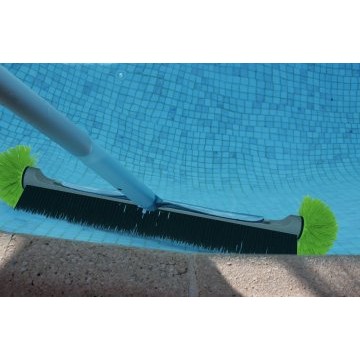 Balai Brosse Double Sphères 57cm de piscine