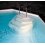 Escalier droit XL sur liner 1.00m Immergeable