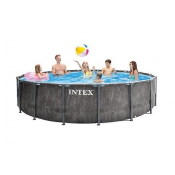 Kit Piscine BALTIK INTEX Tube Souple Ø4.57 1.22m