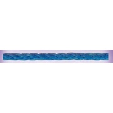 Cordage PP éco coloris bleu Ø4mm Carotte de 25m