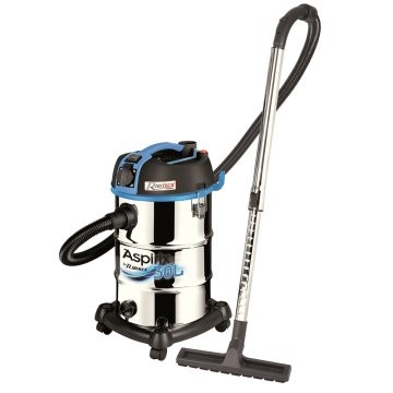 Aspirateur eau et poussière 30 LITRES INOX RIBITEC