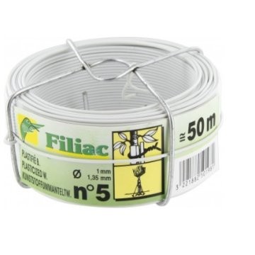 Bobinot Fil d'Attache BlancØ1.35mm 50m