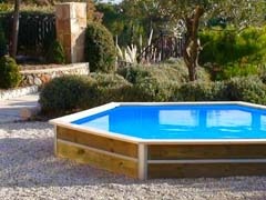 Piscine bois hors sol