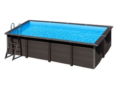 Piscine bois composite hors sol