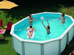 Piscine acier hors sol